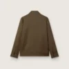 Chaqueta tipo «coach» de gabardina de lana para hombre con bordados