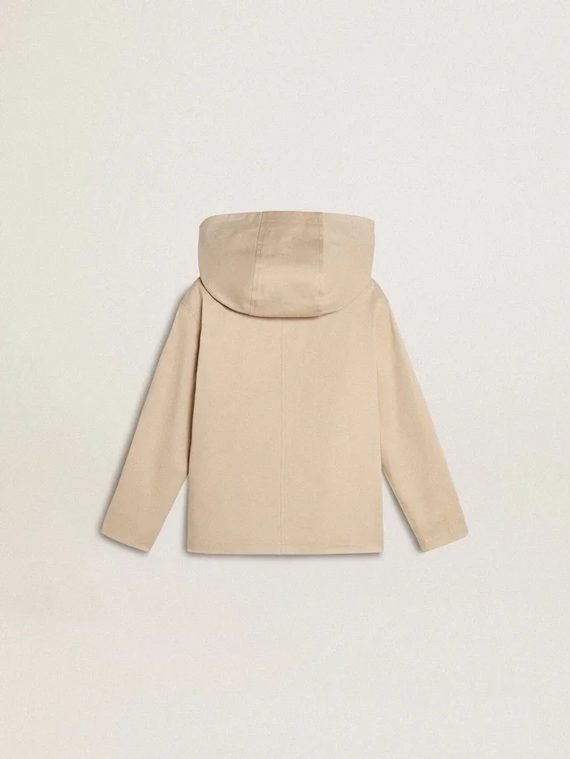 Chaqueta tipo trench para niños con chaleco interior extraíble