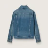 Chaqueta vaquera para hombre con lavado medio