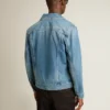 Chaqueta vaquera para hombre con lavado medio