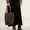 Cinta de sarga de seda burdeos con estampado de paisley