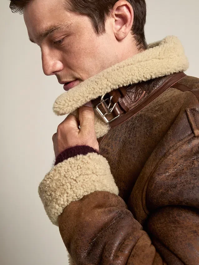 Colección Journey: chaqueta de piel de oveja Arvel