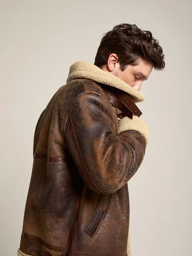 Colección Journey: chaqueta de piel de oveja Arvel