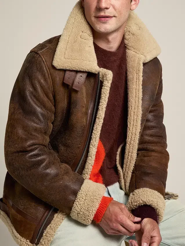Colección Journey: chaqueta de piel de oveja Arvel