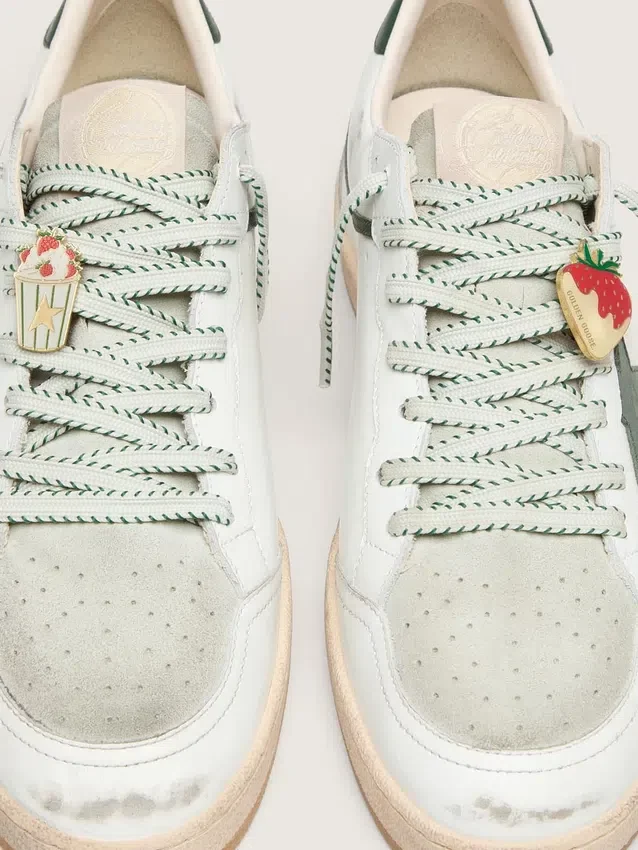 Ball Star LTD para hombre en piel blanca con estrella verde y Pieles
