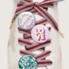Cordones multicolores «Pieles» con alfileres