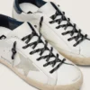 Cordones negros para senderismo con detalles en gris
