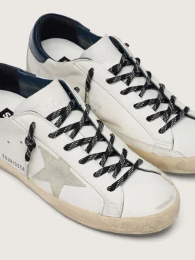 Cordones negros para senderismo con detalles en gris