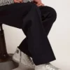 Francy para hombre en piel con estrella de ante plateada