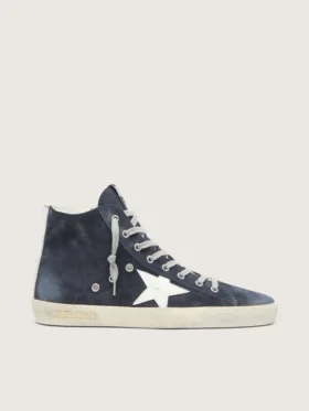 Francy para hombre en piel con estrella de piel y lengüeta en el talón
