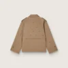 Gabardina oversize para mujer con cristales