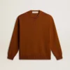 Jersey de cuello redondo para hombre con logotipo en la espalda