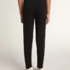 Leggings negros para niñas con estrellas blancas en los laterales