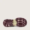 Lightstar CNY para hombre en malla blanca y piel con estrella de TPU en rojo vino
