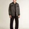 Lightstar para hombre en piel blanca y malla negra con estrella de TPU negra