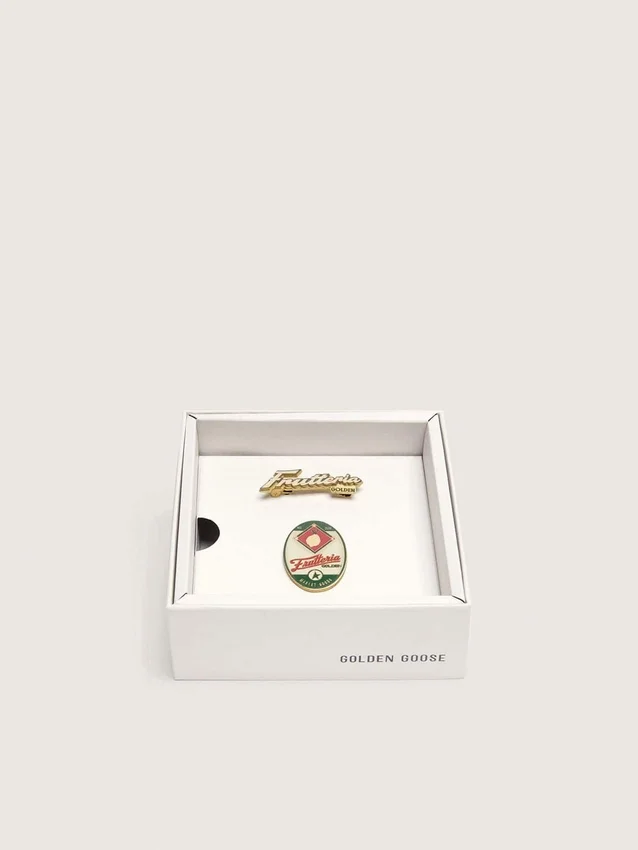 Lote de dos pins «Frutteria Golden»