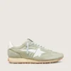 Marathon para hombre en nailon verde salvia con estrella blanca