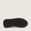 Marathon para mujer con parte superior de nailon ripstop plateado y estrella negra