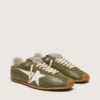Marathon Speed para mujer en piel verde oliva con estrella color crema