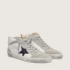 Mid Star para hombre, blancas con estrella negra