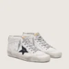 Mid Star para mujer con lengüeta laminada en el talón y cordones con purpurina