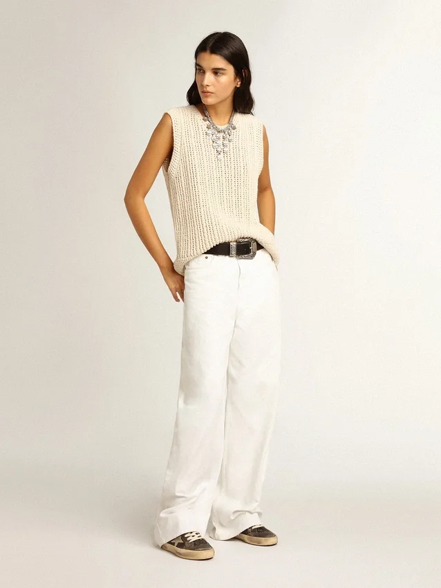 Mid Star para mujer en negro brillante con estrella y lengüeta del talón de ante gris paloma