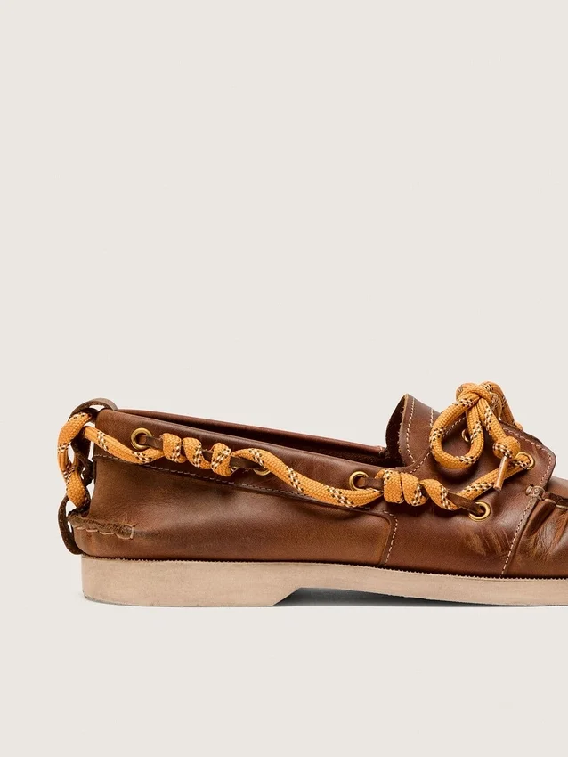 Mocasines Cruise para hombre en piel color tabaco