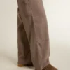 Mocasines Jerry para mujer en ante gris paloma