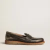 Mocasines Jerry para mujer en piel negra