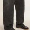 Mocasines Jerry para mujer en piel negra