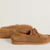 Mocasín Cruise para niños en ante marrón claro