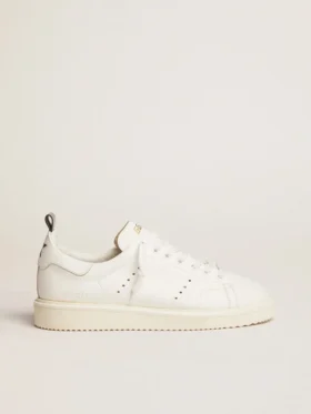 Modelo «Starter» para hombre en piel con estrella en la lengüeta del talón