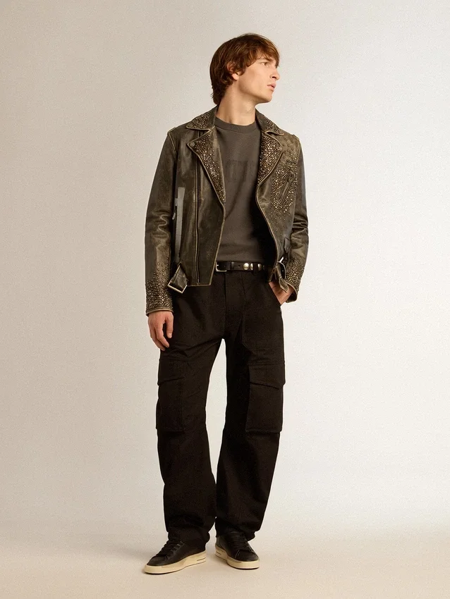 Pantalones cargo negros