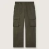 Pantalones cargo verde oliva