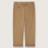 Pantalones chinos beige caqui de la Golden Collection