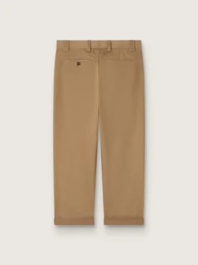 Pantalones chinos beige caqui de la Golden Collection