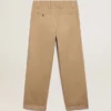 Pantalones chinos beige caqui de la Golden Collection