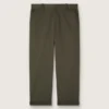 Pantalones chinos de la Golden Collection en verde militar