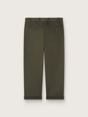 Pantalones chinos de la Golden Collection en verde militar