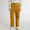 Pantalones chinos para niños en color tabaco con bordado