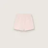 Pantalones cortos para niñas «Star» de algodón rosa con parche y logotipo
