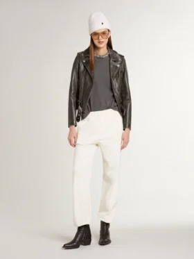 Pantalones de chándal blancos