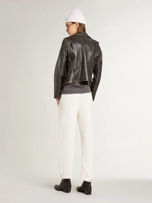 Pantalones de chándal blancos
