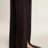 Pantalones de chándal de mujer con abertura en el tobillo