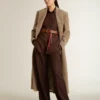 Pantalones de chándal marrones para mujer
