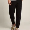 Pantalones de chándal negros para hombre con estrella en la parte delantera