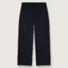 Pantalones de chándal para hombre de lana azul oscuro