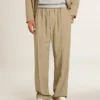 Pantalones de chándal para hombre en color travertino