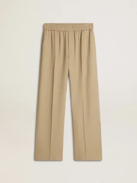 Pantalones de chándal para mujer en color travertino