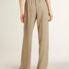 Pantalones de chándal para mujer en color travertino